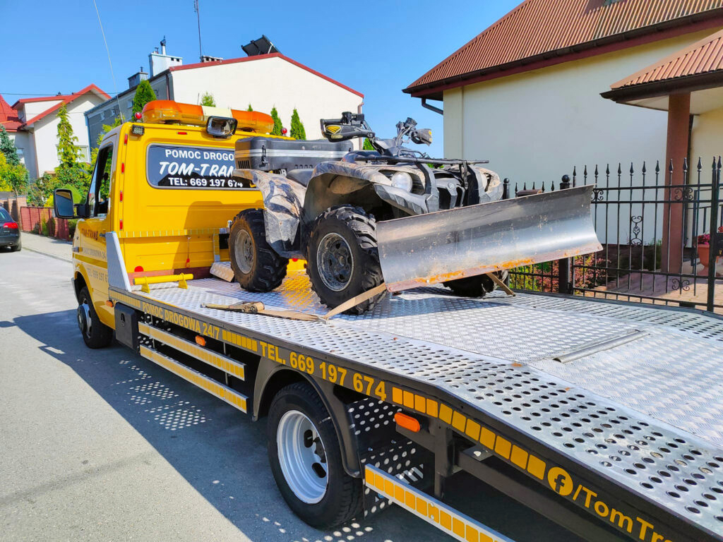 Transport motocykli i quadów